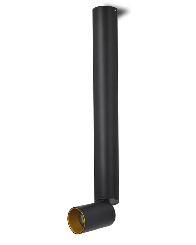 Светодиодный спот Lumien Hall Торин 8001/1CL-BK-GD Светодиодный спот Lumien Hall Торин 8001/1CL-BK-GD