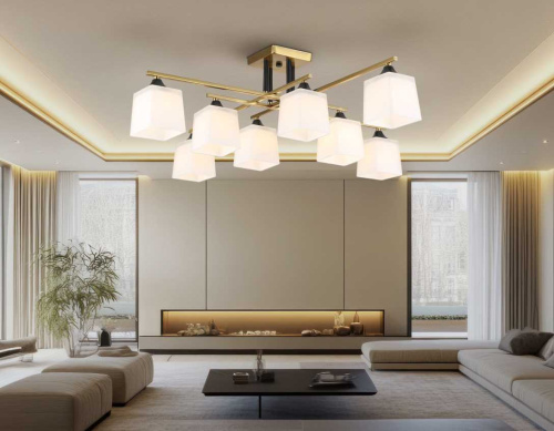 Люстра на штанге Ambrella light TRADITIONAL TR303044