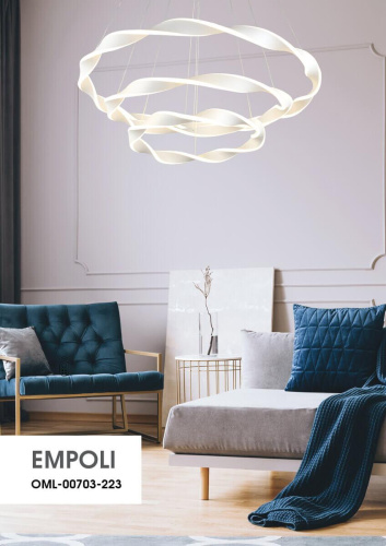 Подвесной светодиодный светильник Omnilux Empoli OML-00703-223 Подвесной светодиодный светильник Omnilux Empoli OML-00703-223