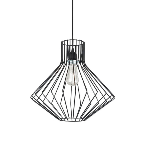 Подвесной светильник Ideal Lux Ampolla-4 SP1 Nero 167497 Подвесной светильник Ideal Lux Ampolla-4 SP1 Nero 167497