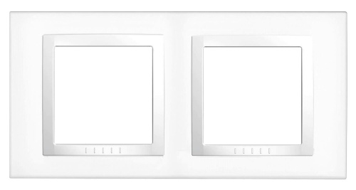 Рамка 2-постовая Schneider Electric Unica MGU2.004.18 Рамка 2-постовая Schneider Electric Unica MGU2.004.18