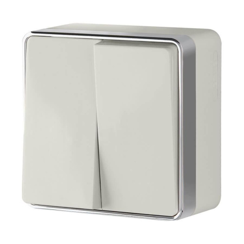 Выключатель двухклавишный Werkel Gallant слоновая кость W5020003 4690389164125 Выключатель двухклавишный Werkel Gallant слоновая кость W5020003 4690389164125