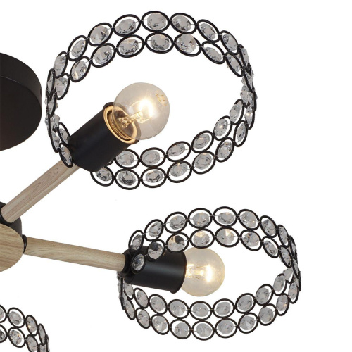 Потолочная люстра Escada Banjo 679/5P Black Потолочная люстра Escada Banjo 679/5P Black