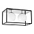 Потолочная люстра Lumina Deco Maldini LDC 8060-2 CHR+BK