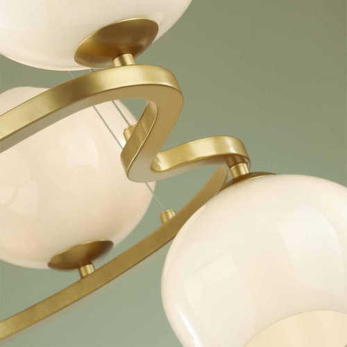 Подвесная люстра Odeon Light Modern Waterlily 4873/5 Подвесная люстра Odeon Light Modern Waterlily 4873/5