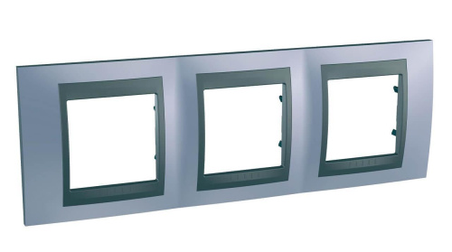 Рамка 3-постовая Schneider Electric Unica Top MGU66.006.298 Рамка 3-постовая Schneider Electric Unica Top MGU66.006.298