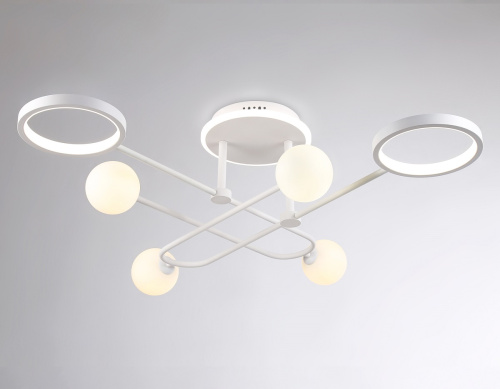 Потолочная светодиодная люстра Ambrella light Comfort LineTech FL66229 Потолочная светодиодная люстра Ambrella light Comfort LineTech FL66229