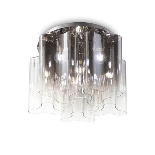 Потолочная люстра Ideal Lux Compo PL6 Fume 172828 Потолочная люстра Ideal Lux Compo PL6 Fume 172828