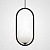 Подвесной Светильник Matthew Mccormick Hoop 40 Black Mila Pendant By Imperiumloft