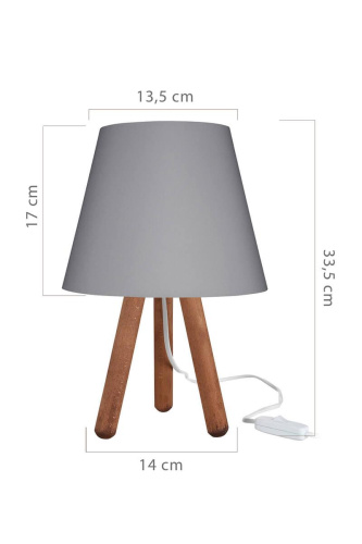 Настольная лампа Toplight Sophia TL1619T-01GR Настольная лампа Toplight Sophia TL1619T-01GR
