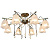 Потолочная люстра Toplight Delia TL1195X-08AB