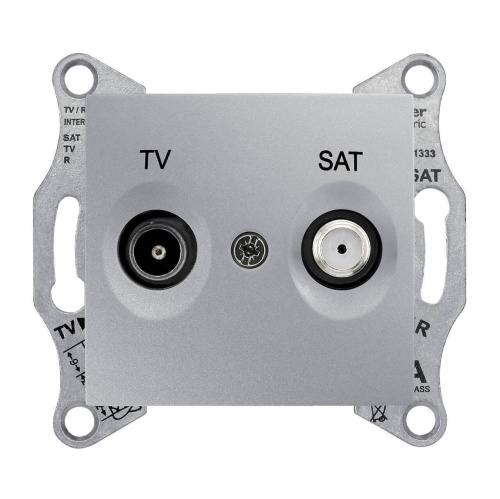 Розетка TV/SAT оконечная Schneider Electric Sedna 1dB SDN3401660 Розетка TV/SAT оконечная Schneider Electric Sedna 1dB SDN3401660