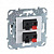 Аудиорозетка двойная Schneider Electric Unica MGU5.8787.18ZD