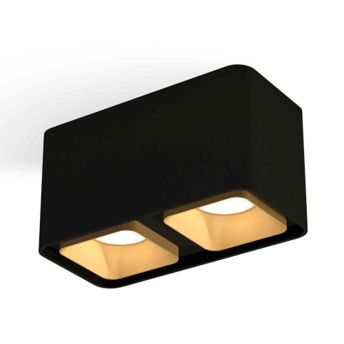 Комплект накладного светильника Ambrella light Techno Spot XS7851004 SBK/SGD черный песок/золото песок (C7851, N7704) Комплект накладного светильника Ambrella light Techno Spot XS7851004 SBK/SGD черный песок/золото песок (C7851, N7704)