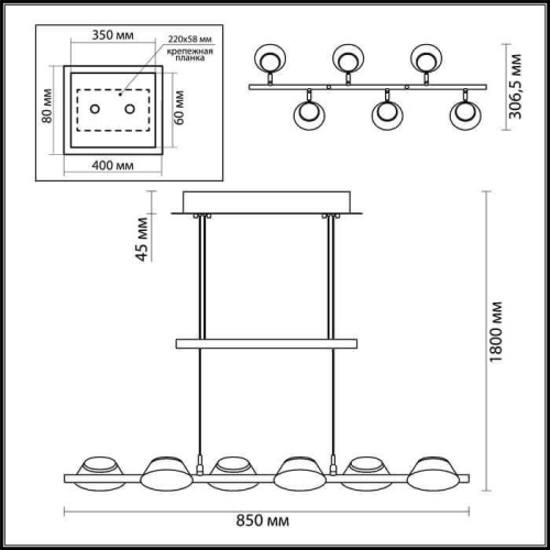 Подвесная светодиодная люстра Lumion Jill 3746/30L Подвесная светодиодная люстра Lumion Jill 3746/30L