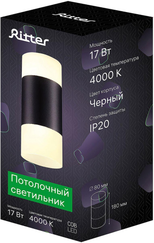 Потолочный светодиодный светильник Ritter Kassel 52066 5 Потолочный светодиодный светильник Ritter Kassel 52066 5