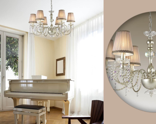 Подвесная люстра Odeon Light Aurelia 3390/6 Подвесная люстра Odeon Light Aurelia 3390/6
