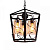 Подвесная люстра Lumina Deco Sparetta LDP 11350-3