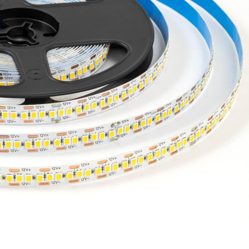 Светодиодная лента OGM 19,2W/m 240LED/m 2835SMD теплый белый 5M LSE-265 Светодиодная лента OGM 19,2W/m 240LED/m 2835SMD теплый белый 5M LSE-265