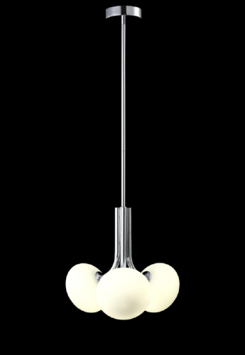 Подвесной светильник Crystal Lux ALICIA SP3 CHROME/WHITE Подвесной светильник Crystal Lux ALICIA SP3 CHROME/WHITE