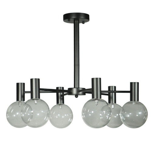 Потолочная люстра Loft IT Tiara 10045/6 Black Потолочная люстра Loft IT Tiara 10045/6 Black