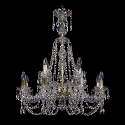Подвесная люстра Bohemia Ivele 1406/8+4/240/XL-78/G