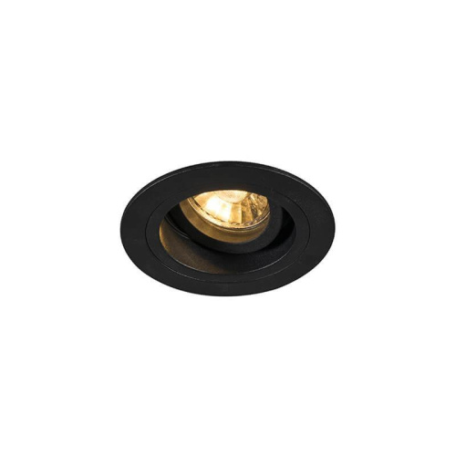 Встраиваемый светильник Zumaline Chuck dl round black 92700 Встраиваемый светильник Zumaline Chuck dl round black 92700