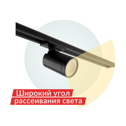 Трековый светодиодный светильник Denkirs DK6501-BK Трековый светодиодный светильник Denkirs DK6501-BK