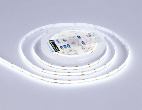 Светодиодная лента Ambrella Light 10W/m 320LED/m COB холодный белый 5M GS2603
