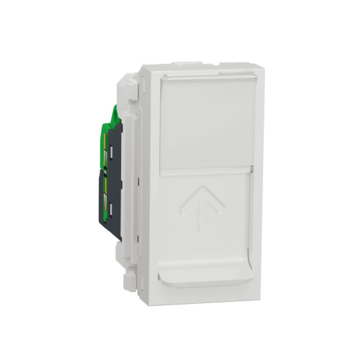 Розетка компьютерная RJ45 Schneider Electric Unica Modular Cat. 5e UTP NU341018 Розетка компьютерная RJ45 Schneider Electric Unica Modular Cat. 5e UTP NU341018