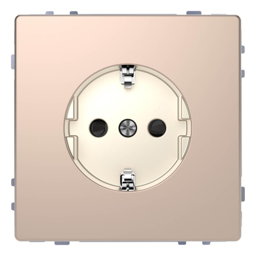Розетка Schneider Electric Merten D-Life 16A с/з и шторками MTN2300-6051 Розетка Schneider Electric Merten D-Life 16A с/з и шторками MTN2300-6051