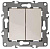 Выключатель двухклавишный ЭРА 12 10AX 250V 12-1004-02 Б0014652