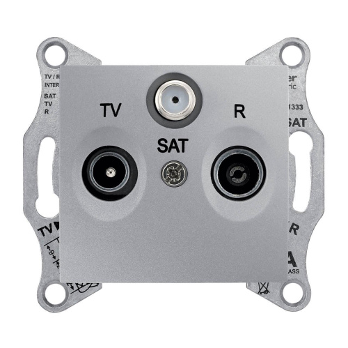 Розетка TV/R/SAT проходная Schneider Electric Sedna 4dB SDN3501460 Розетка TV/R/SAT проходная Schneider Electric Sedna 4dB SDN3501460