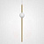 Подвесной Светильник Broom Orion Globe Light Gold D L910 By Imperiumloft