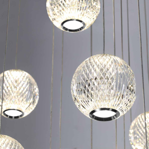 Подвесная светодиодная люстра Odeon Light Crystal 5007/120L Подвесная светодиодная люстра Odeon Light Crystal 5007/120L