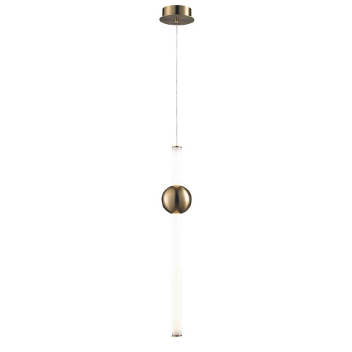 Подвесной светодиодный светильник Lumien Hall Greniya LH8023/1PB-GD-WT Подвесной светодиодный светильник Lumien Hall Greniya LH8023/1PB-GD-WT