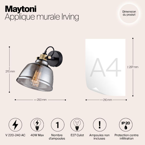 Спот Maytoni Irving T163-01-C Спот Maytoni Irving T163-01-C