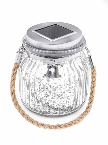 Светильник на солнечных батареях Uniel Modern USL-M-211/GN120 Silver Jar UL-00003209 Светильник на солнечных батареях Uniel Modern USL-M-211/GN120 Silver Jar UL-00003209