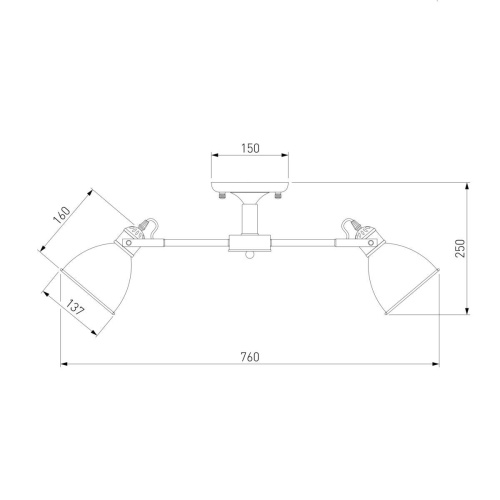 Потолочная люстра Eurosvet Denley 70112/8 черный Потолочная люстра Eurosvet Denley 70112/8 черный