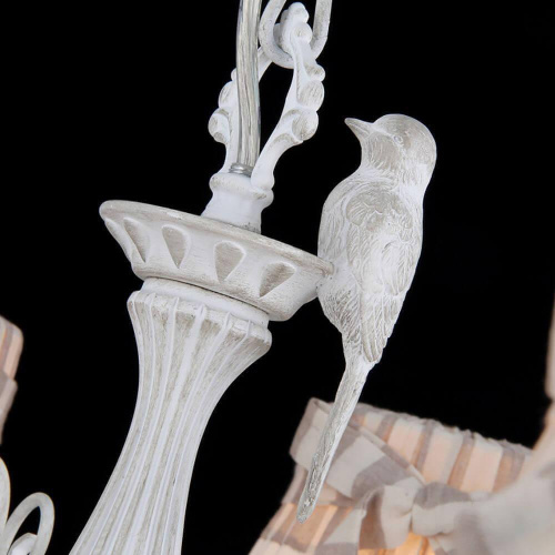 Подвесная люстра Maytoni Bird ARM013-08-W Подвесная люстра Maytoni Bird ARM013-08-W