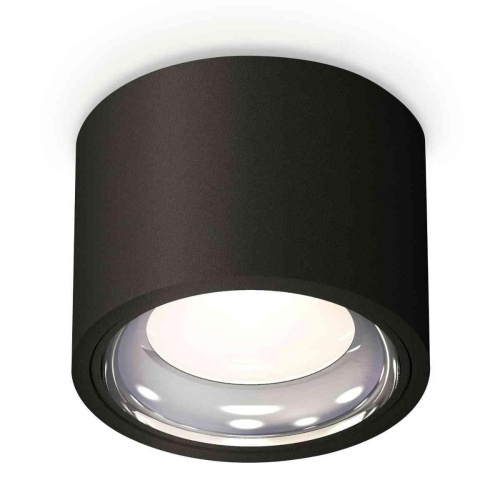 Комплект накладного светильника Ambrella light Techno Spot XS7511011 SBK/PSL черный песок/серебро полированное (C7511, N7023) Комплект накладного светильника Ambrella light Techno Spot XS7511011 SBK/PSL черный песок/серебро полированное (C7511, N7023)
