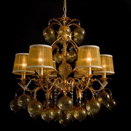 Подвесная люстра Arte Lamp Monarch A1199LM-6GO Подвесная люстра Arte Lamp Monarch A1199LM-6GO
