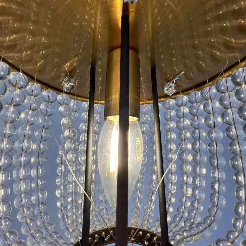 Потолочная Люстра Jacqueline White Sconce Brass By Imperiumloft Потолочная Люстра Jacqueline White Sconce Brass By Imperiumloft
