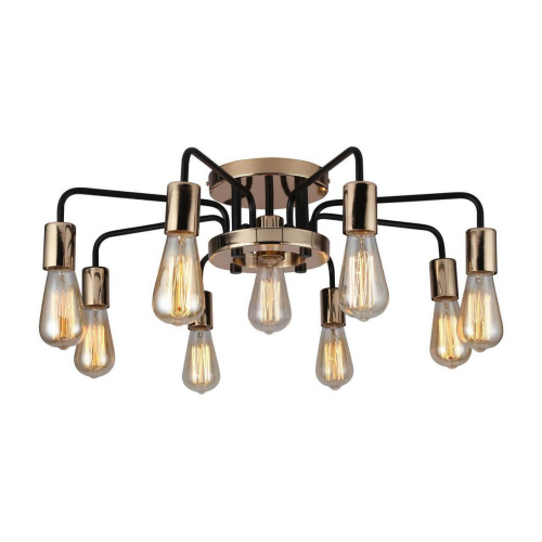 Потолочная люстра Arte Lamp A6001PL-9BK Потолочная люстра Arte Lamp A6001PL-9BK