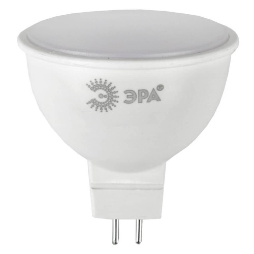 Лампа светодиодная ЭРА GU5.3 9W 2700K матовая ECO LED MR16-9W-827-GU5.3 Б0032972 Лампа светодиодная ЭРА GU5.3 9W 2700K матовая ECO LED MR16-9W-827-GU5.3 Б0032972