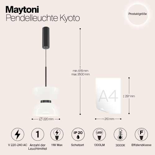 Подвесной светильник Maytoni MOD178PL-L11B3K Подвесной светильник Maytoni MOD178PL-L11B3K