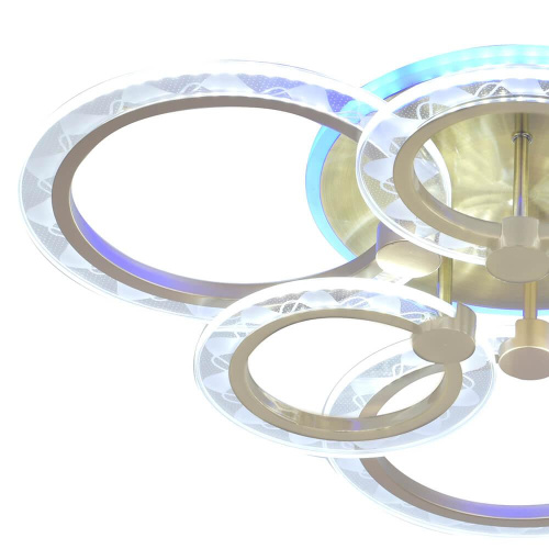 Потолочная люстра Seven Fires Talek SF7054/7C-SGD-RGB Потолочная люстра Seven Fires Talek SF7054/7C-SGD-RGB