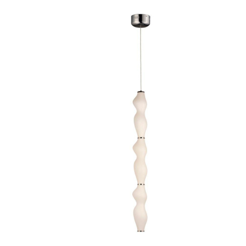 Подвесной светодиодный светильник Lumina Deco Signia LDP 6833-3 CHR+WT Подвесной светодиодный светильник Lumina Deco Signia LDP 6833-3 CHR+WT