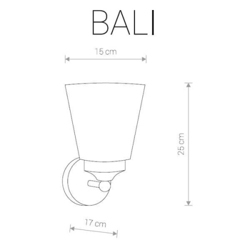 Бра Nowodvorski Bali 9354 Бра Nowodvorski Bali 9354