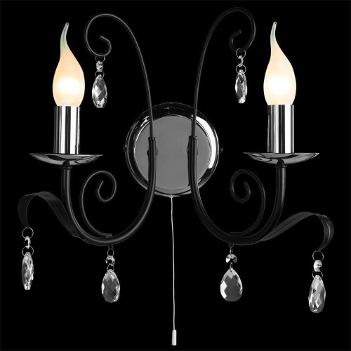 Бра Arte Lamp Romana A1742AP-2BK Бра Arte Lamp Romana A1742AP-2BK